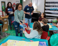 Breckenridge Rotary Club promotes literacy with dictionary giveaway at South Elementary