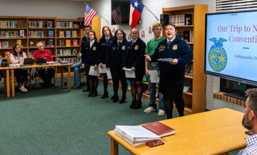 Breckenridge FFA celebrates National FFA Week, highlights National Convention success
