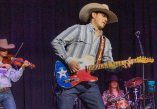David Lewis’ high-energy band at the National Theatre