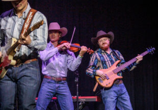 David Lewis’ high-energy band at the National Theatre