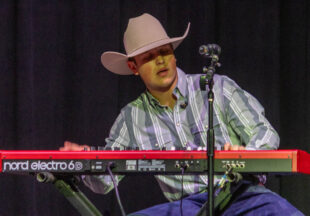 David Lewis’ high-energy band at the National Theatre