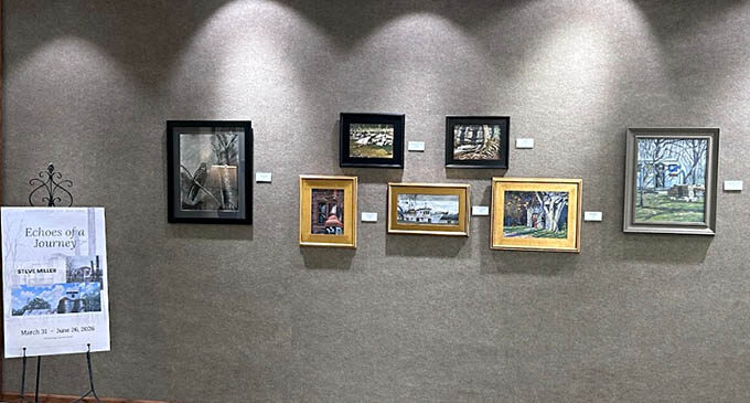 Paintings of Texas artist Steve Miller on exhibit at Breckenridge Fine Arts Center