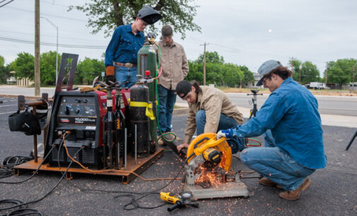 TSTC welding competition tests real-world skills for area high school students