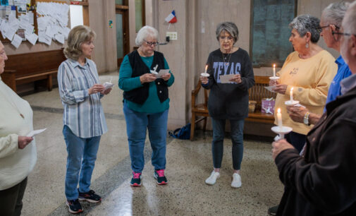 Child Welfare Board honors victims of child abuse with candlelight vigil at Stephens County Courthouse