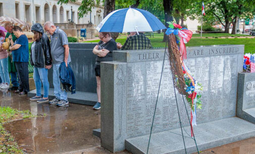 Stephens County Memorial Day Ceremony scheduled for Monday, May 25, on courthouse lawn