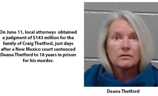 ‘A measure of accountability’: Breckenridge attorneys secure $143M verdict for Thetford family