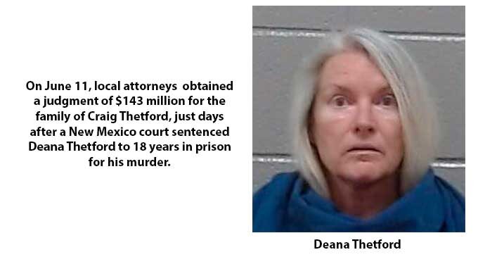 ‘A measure of accountability’: Breckenridge attorneys secure $143M verdict for Thetford family