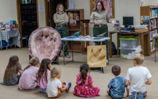Dinosaurs at the Breckenridge Library