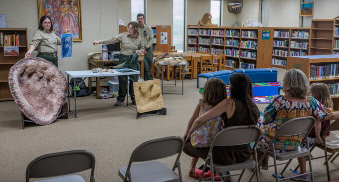 Breckenridge Library program features Dinosaur Valley State Park program