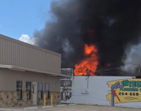 Local business damaged by recent storm, fire