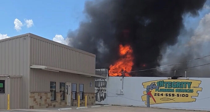 Local business damaged by recent storm, fire