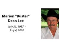 Marion ‘Buster’ Dean Lee