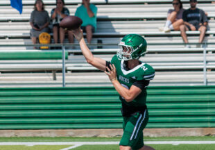 Pictures, football and watermelon at 2026 Buckaroo Watermelon Scrimmage