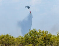 Firefighters continue to battle wildfire in Stephens County as hot, dry conditions persist