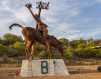 Building a Buckaroo: Iconic sculpture installed on West Walker