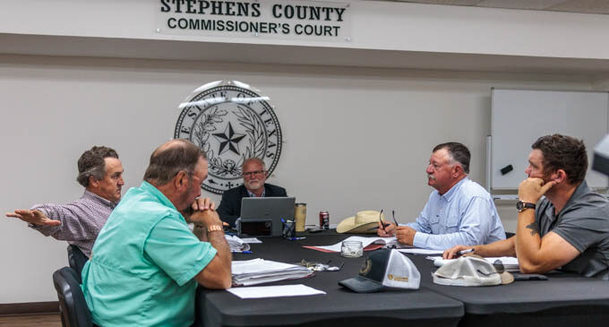 Stephens County to hold three public hearings on Monday for tax rate, budget, and salary increases for elected officials