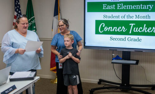 Breckenridge ISD honors first students, staff of the month for 2026-27 school year