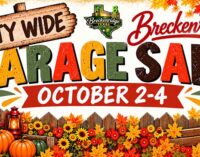 Breckenridge City-Wide Garage sale set for this weekend