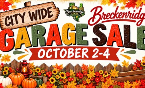 Breckenridge City-Wide Garage sale set for this weekend