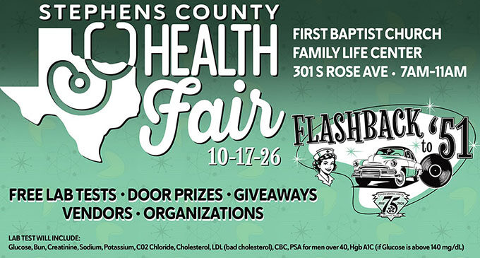 Stephens Memorial Hospital to host annual Health Fair on Saturday, Oct. 17