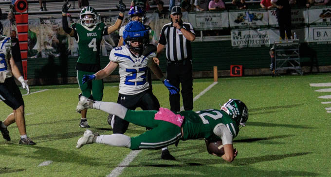 Buckaroos light up Wichita Falls-City View with dominating 55-23 win
